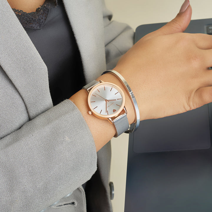 Mist Watch Bracelet Stack
