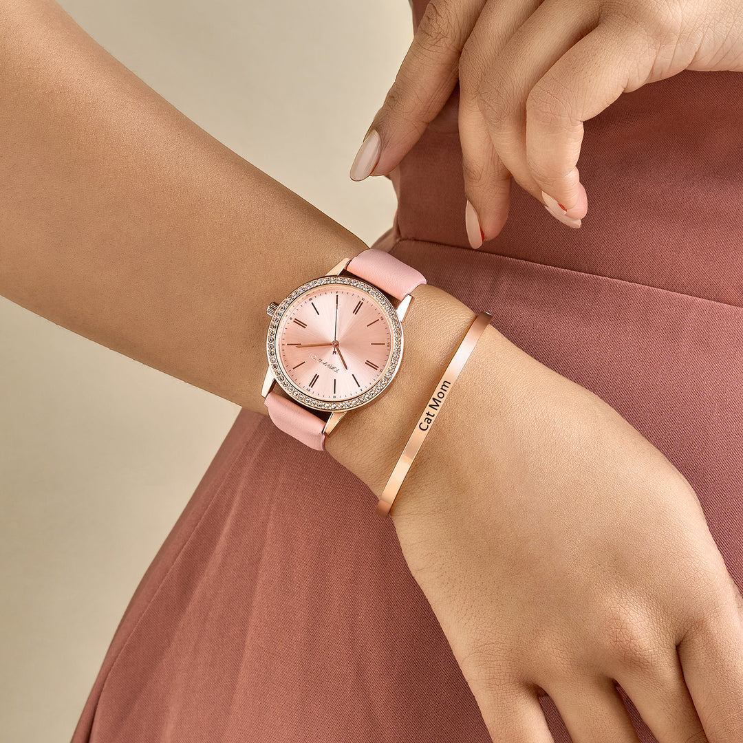 Camellia Watch Bracelet Stack