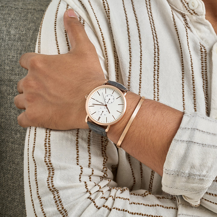 Lune Men's Watch Bracelet Stack