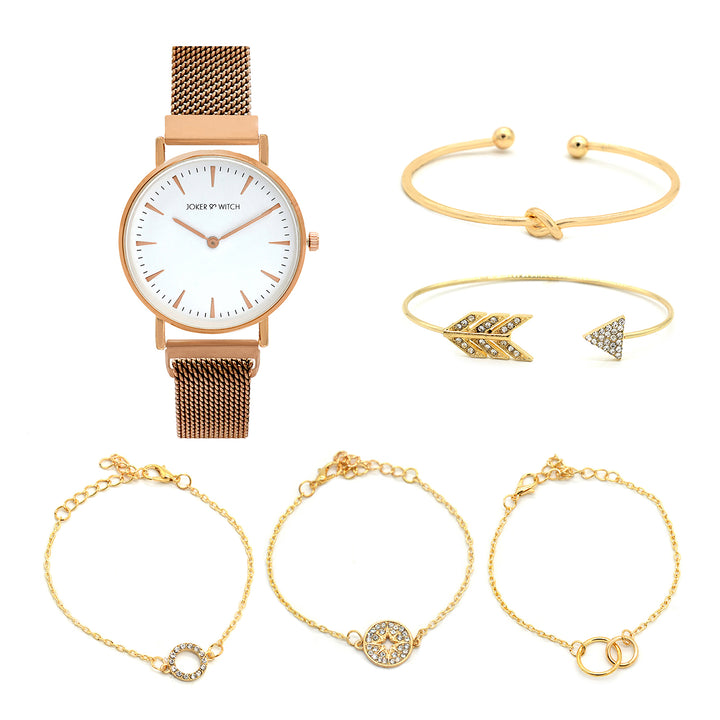Jacinta Watch Bracelet Stack