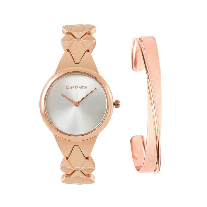 Starling Rosegold Watch Bracelet Stack