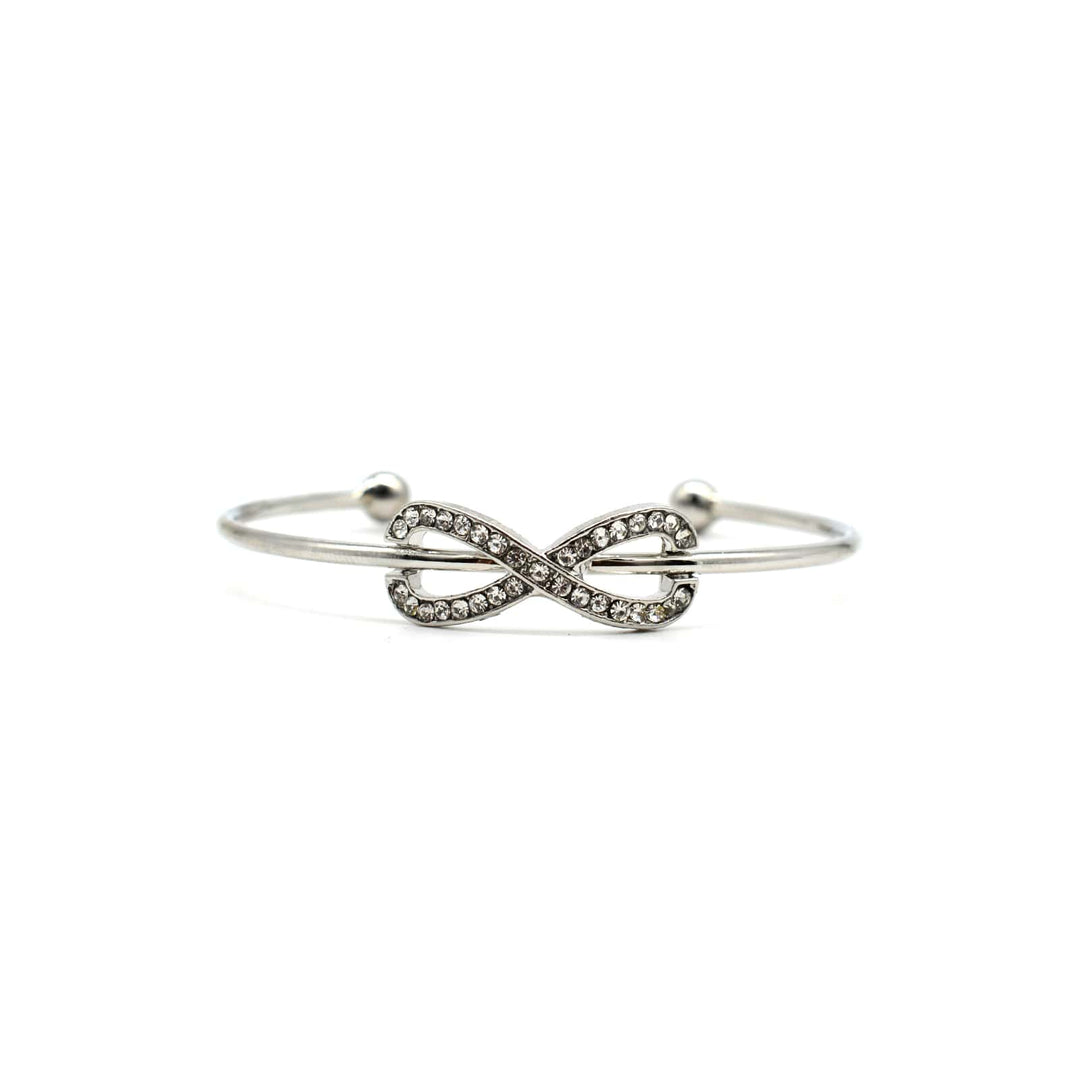June Silver Watch Bracelet Stack