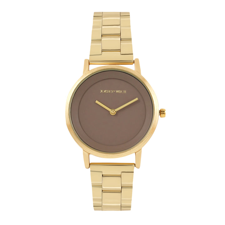 Tris Gold Watch Bracelet Stack