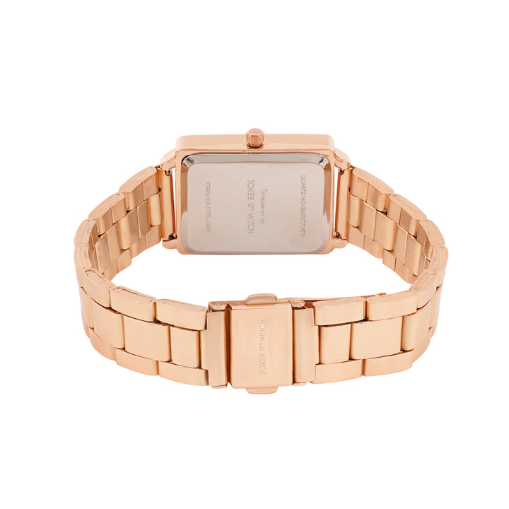 Courteney Rosegold Watch Bracelet Stack