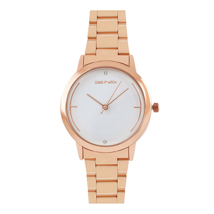 Anastasia Rosegold Watch Bracelet Stack