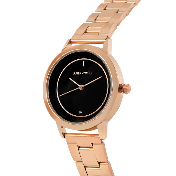 Shooting Star Rosegold Watch Bracelet Stack