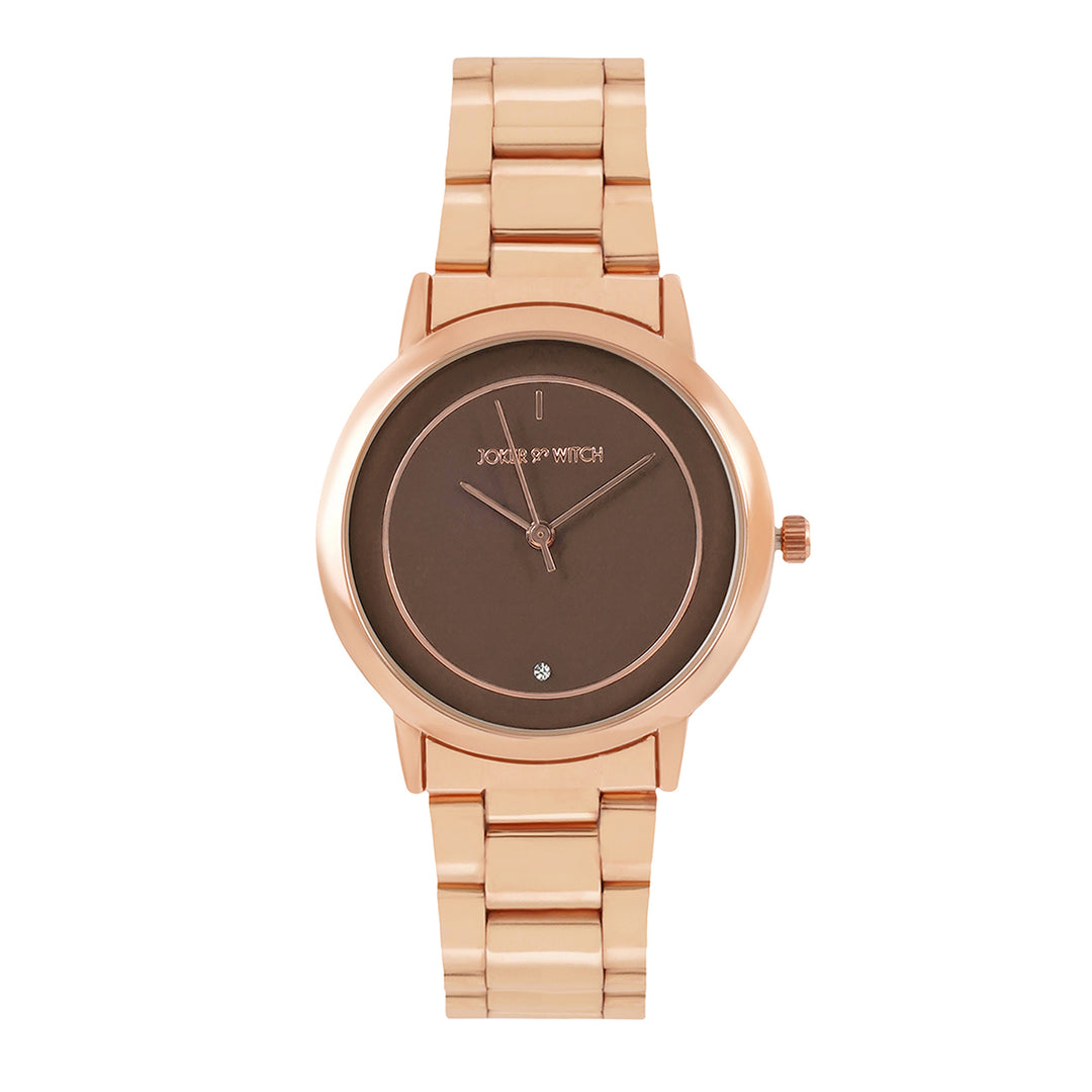 Attina Rosegold Watch Bracelet Stack