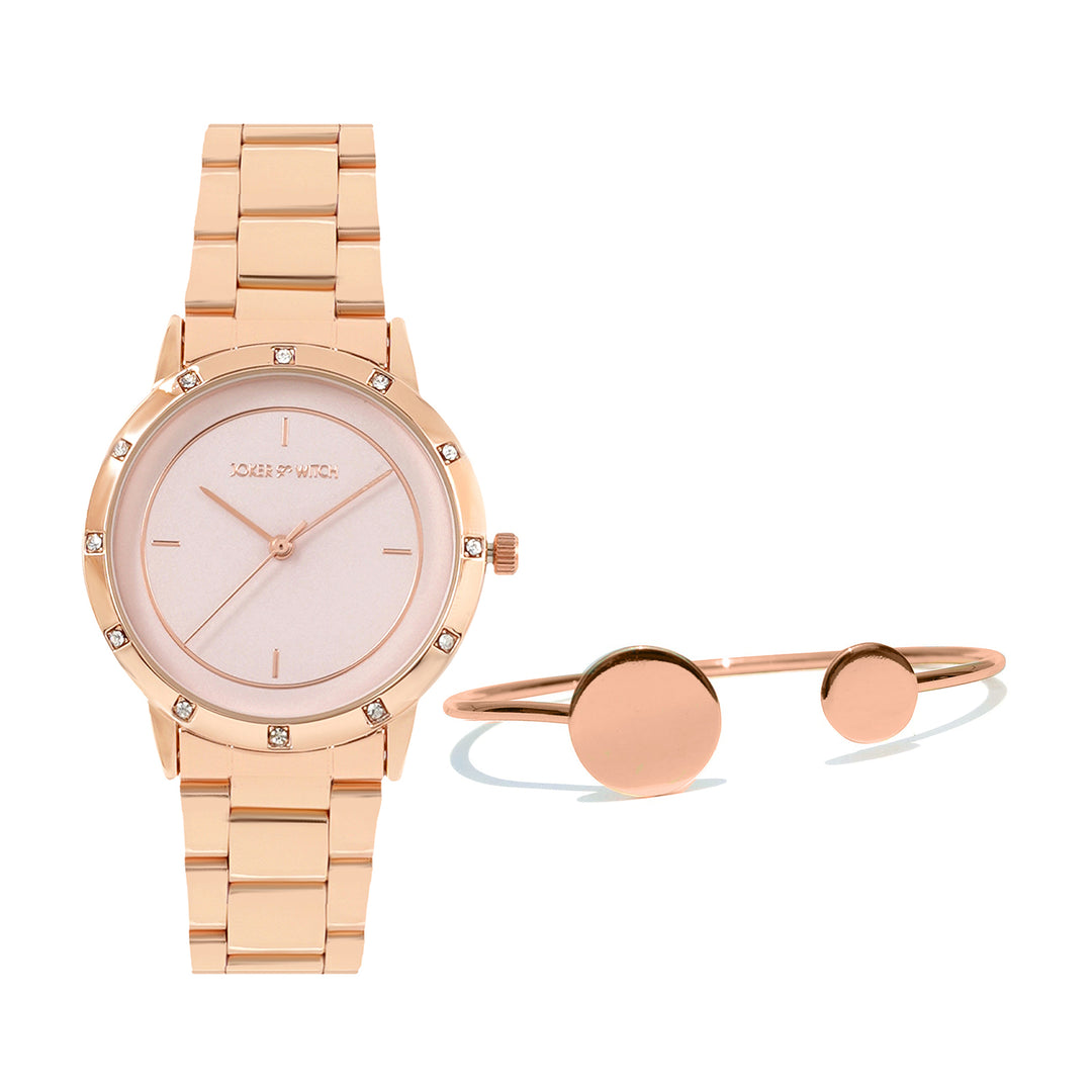 Tupelo Rosegold Watch Bracelet Stack