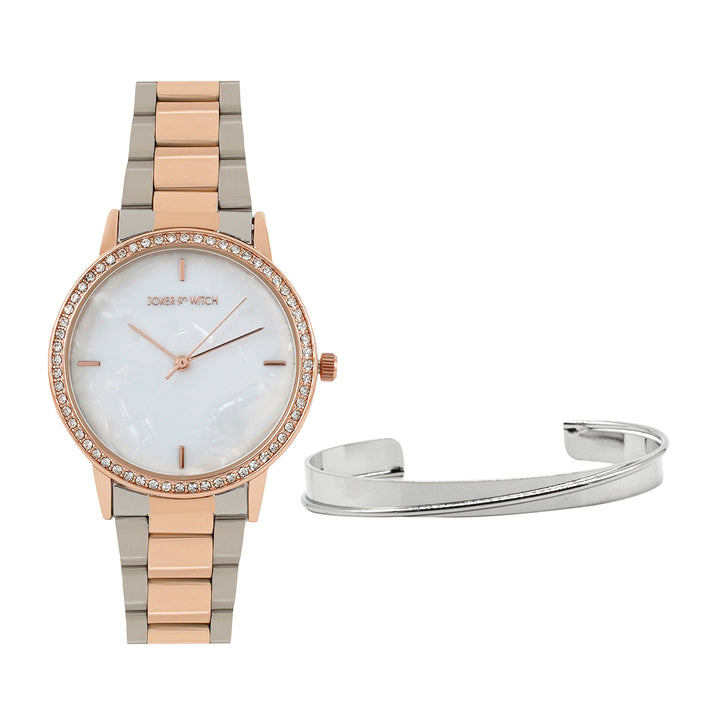 Moana Dualtone Watch Bracelet Stack