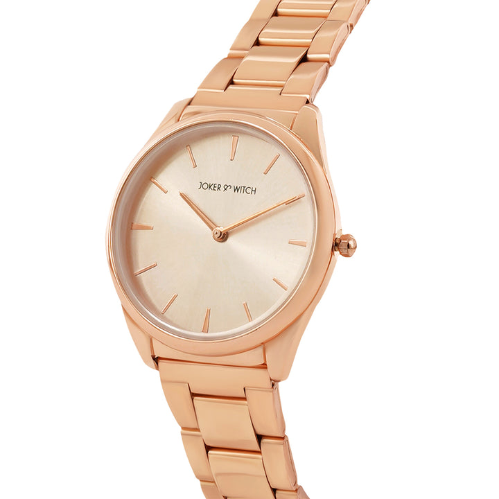 Camalia Rosegold Watch Bracelet Stack