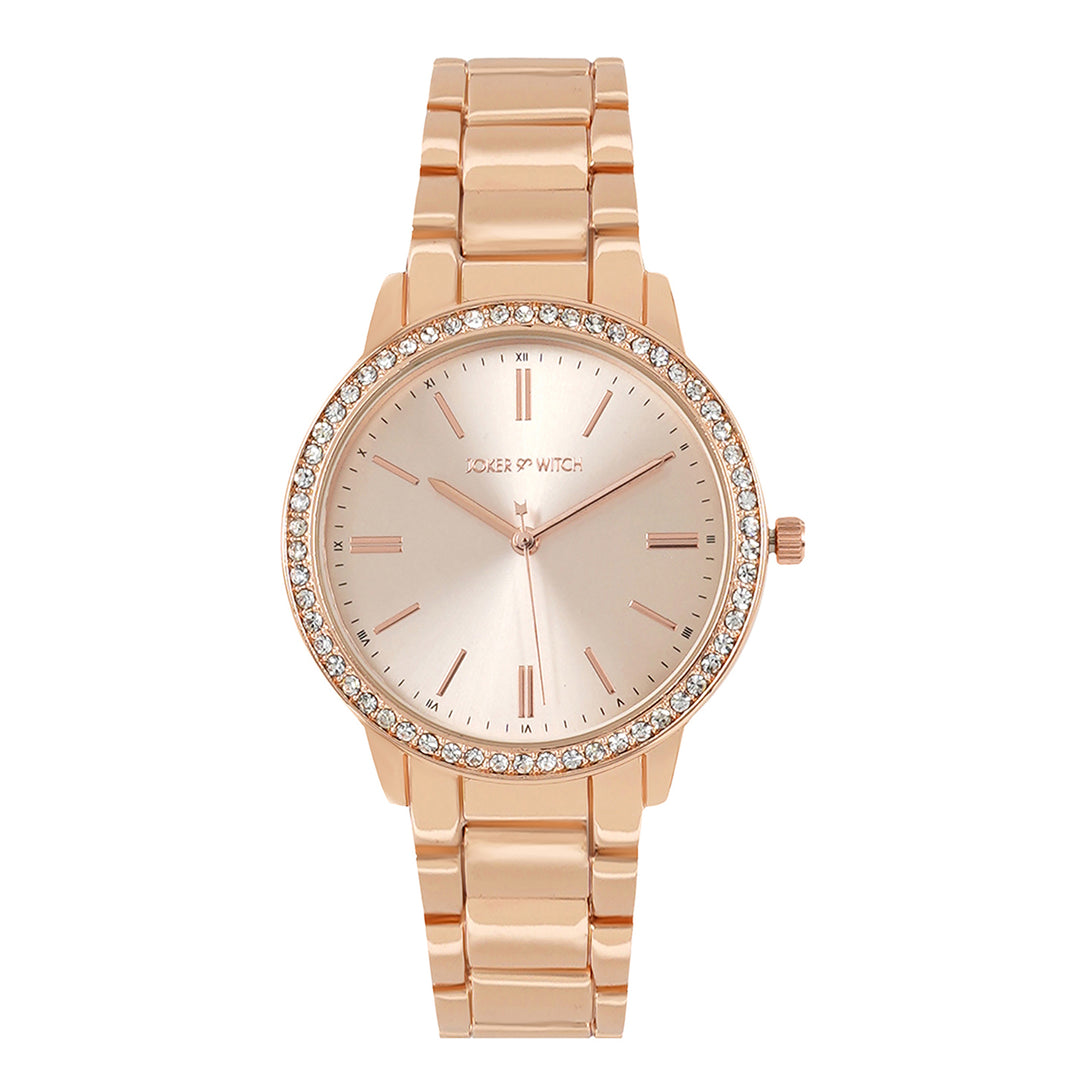 Elina Rosegold Watch Bracelet Stack