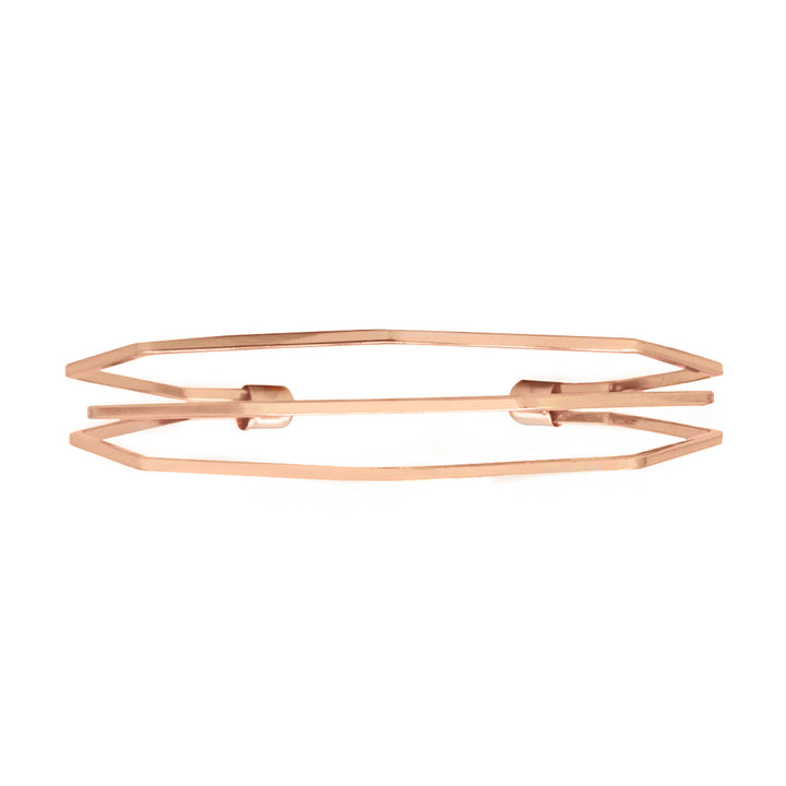 Elina Rosegold Watch Bracelet Stack
