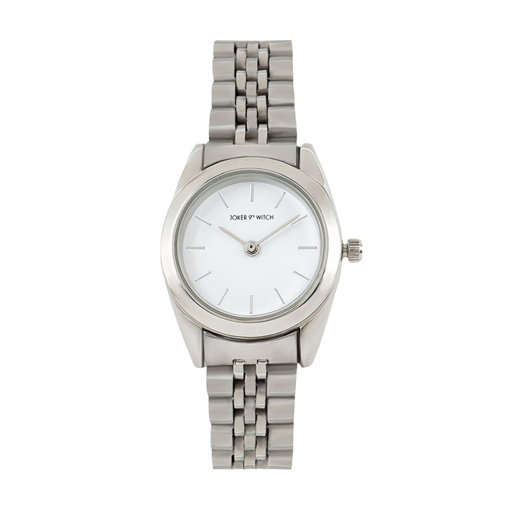 Carlita Silver Watch Bracelet Stack