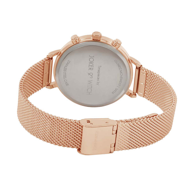 Makena Rosegold Watch Bracelet Stack
