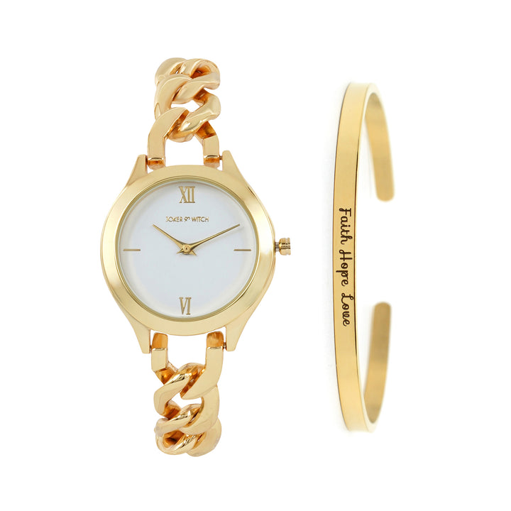 Xylie Gold Watch Bracelet Stack