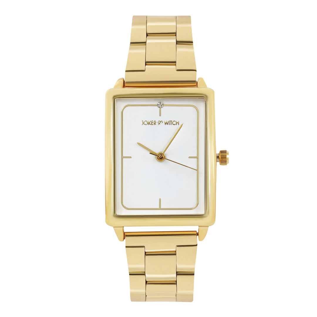 Kristy Gold Watch Bracelet Stack