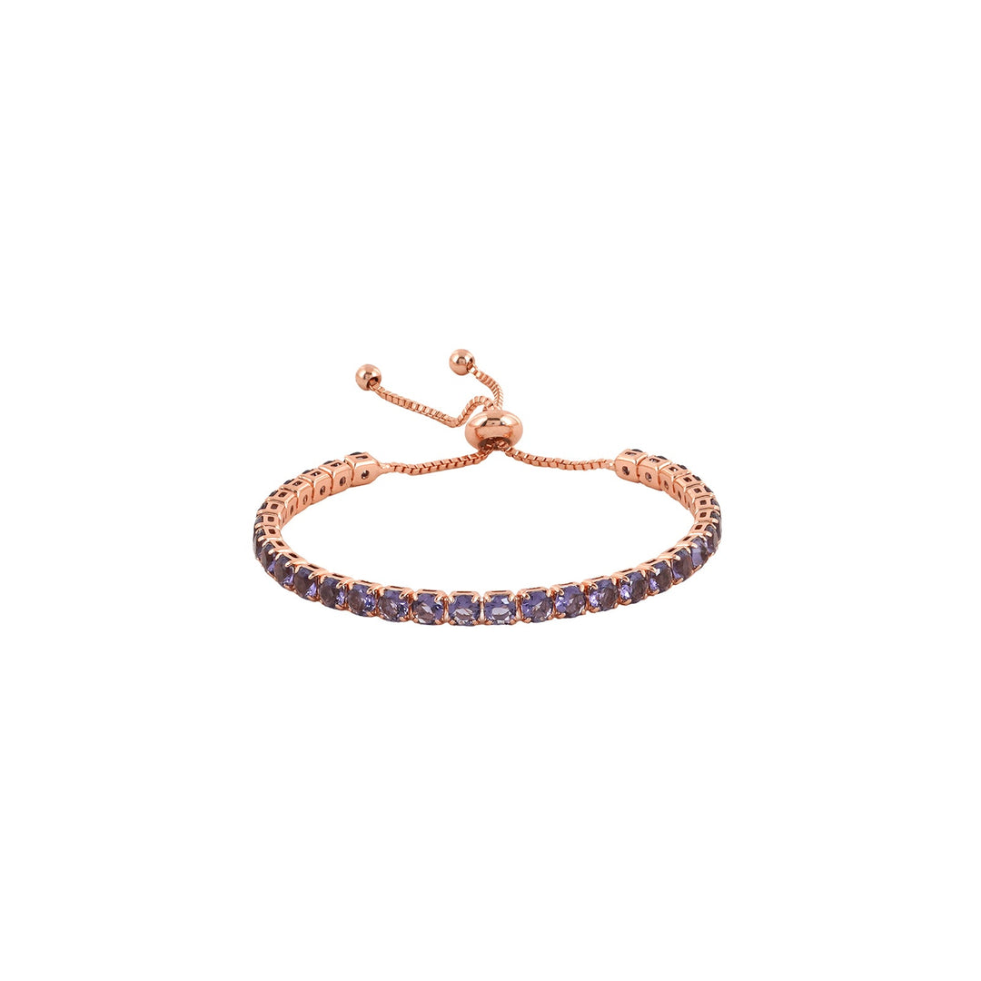 Klara Rose Gold Watch Bracelet Stack