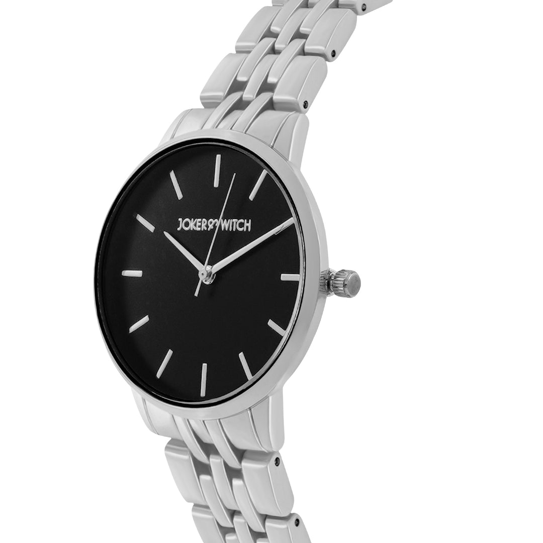 Natalia Silver Watch Bracelet Stack