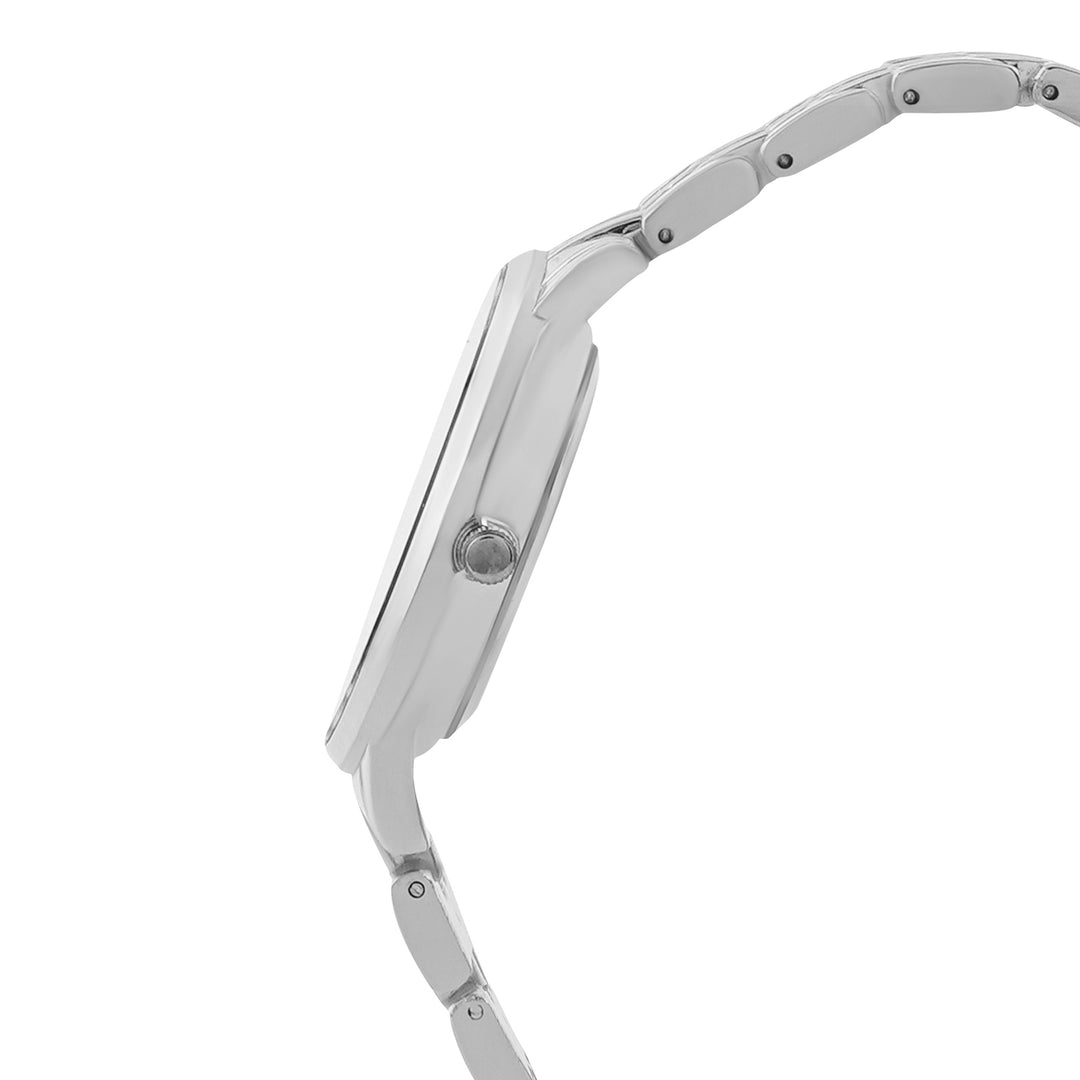 Natalia Silver Watch Bracelet Stack