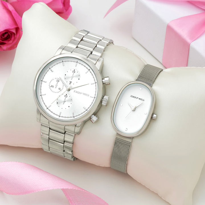 Noir & Lumi Couple Watches