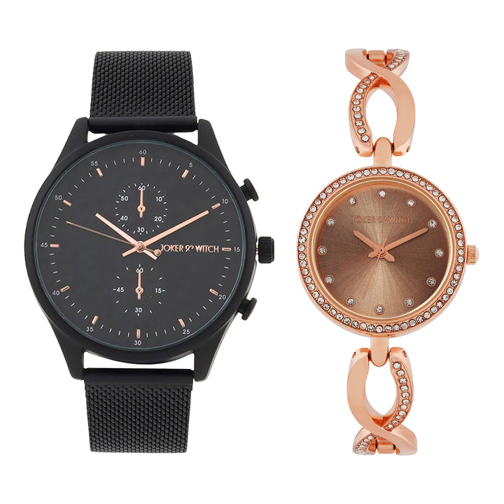 Theo & Pearl Couple Watches
