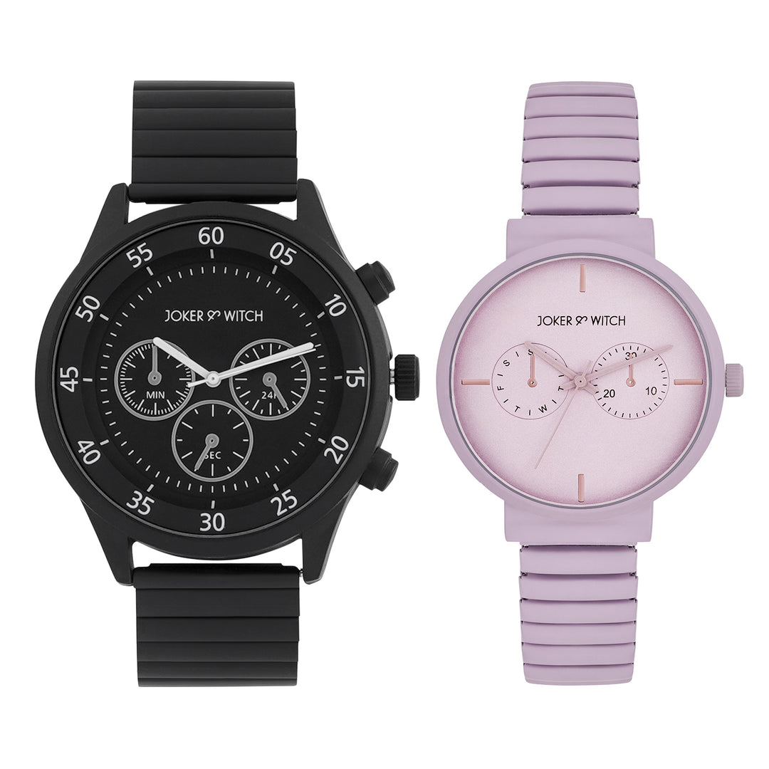 Ethan & Rose Couple Watches