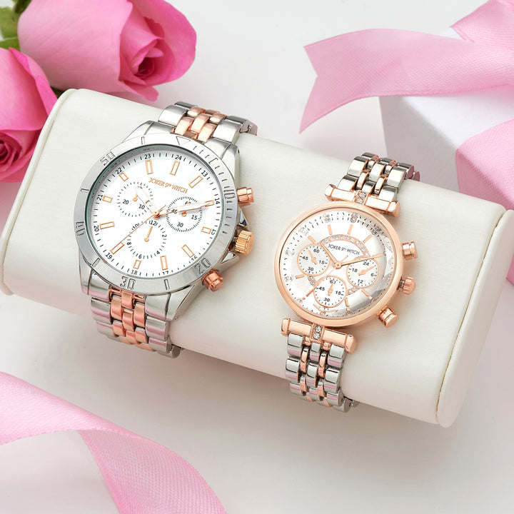 Logan & Reese Couple Watches