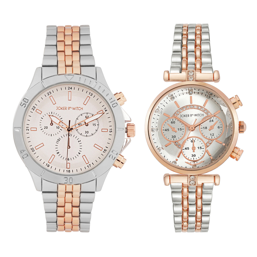 Logan & Reese Couple Watches