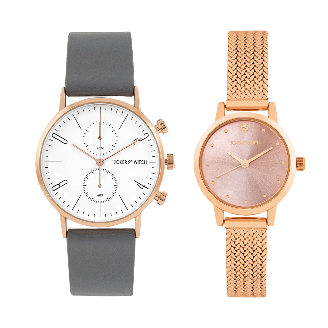 Nathan & Olivia Couple Watches