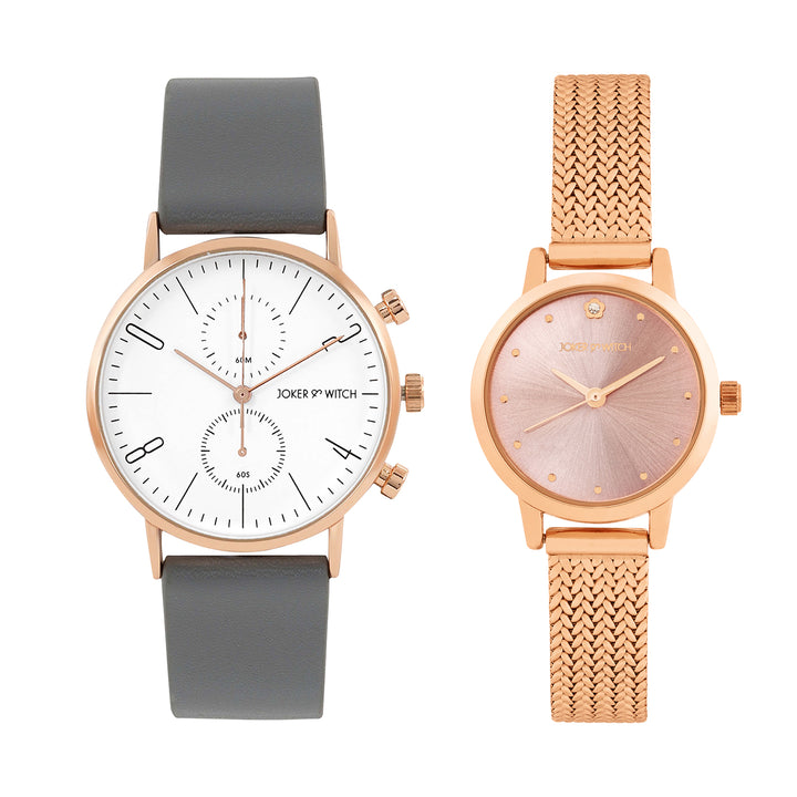 Nathan & Olivia Couple Watches