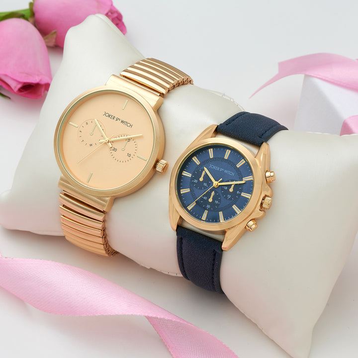 Nathaniel & Iris Couple Watches