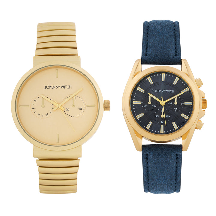 Nathaniel & Iris Couple Watches
