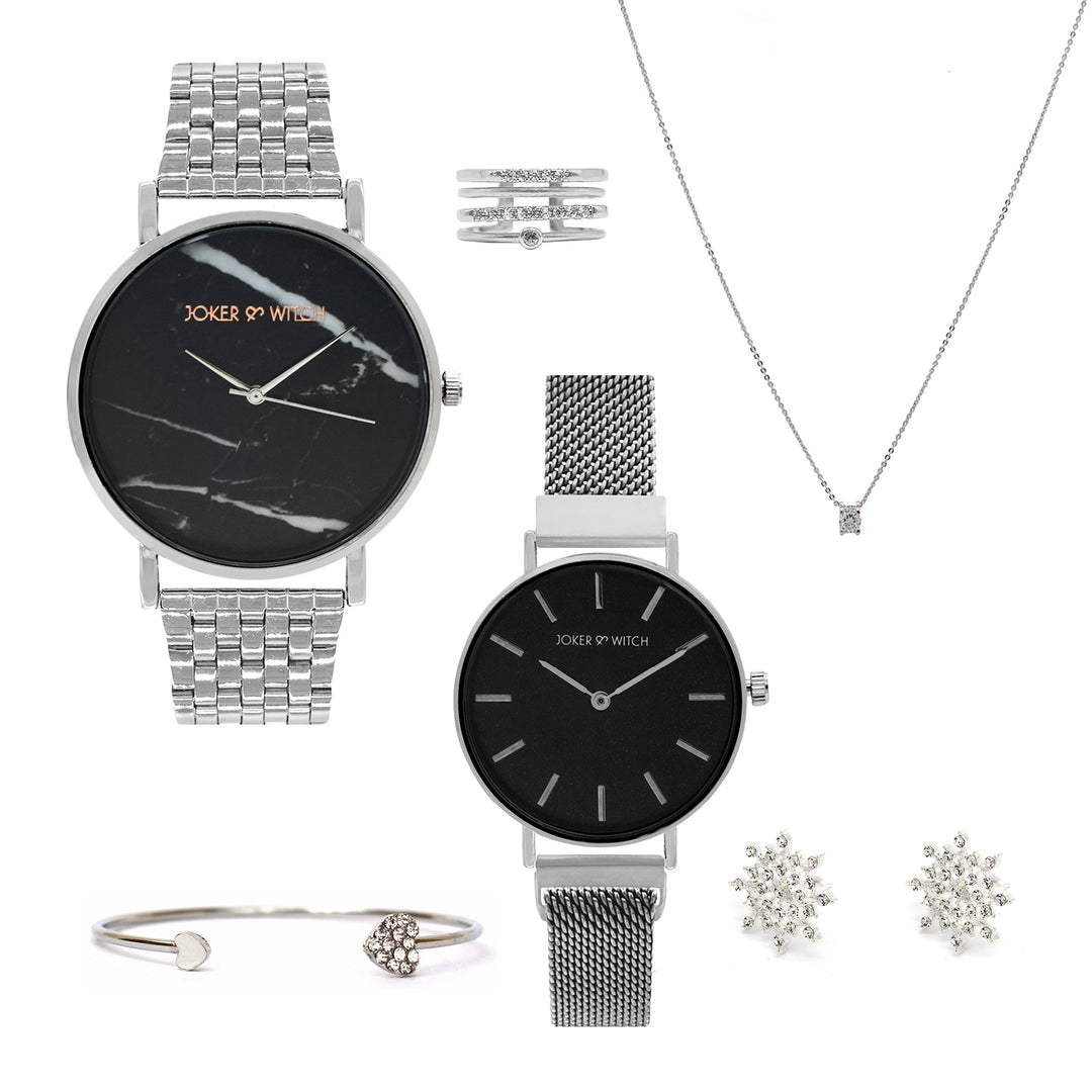 Janelle Watch & Jewelry Gift Set
