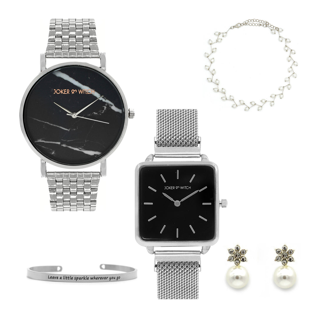 Lauryn Watch & Jewelry Gift Set