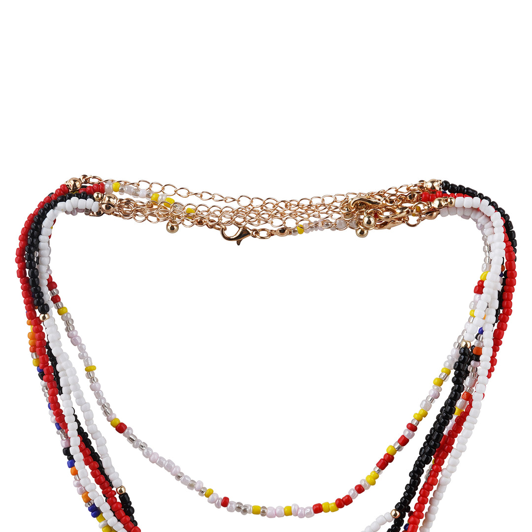 Arethusa Multicolour  Necklace Set