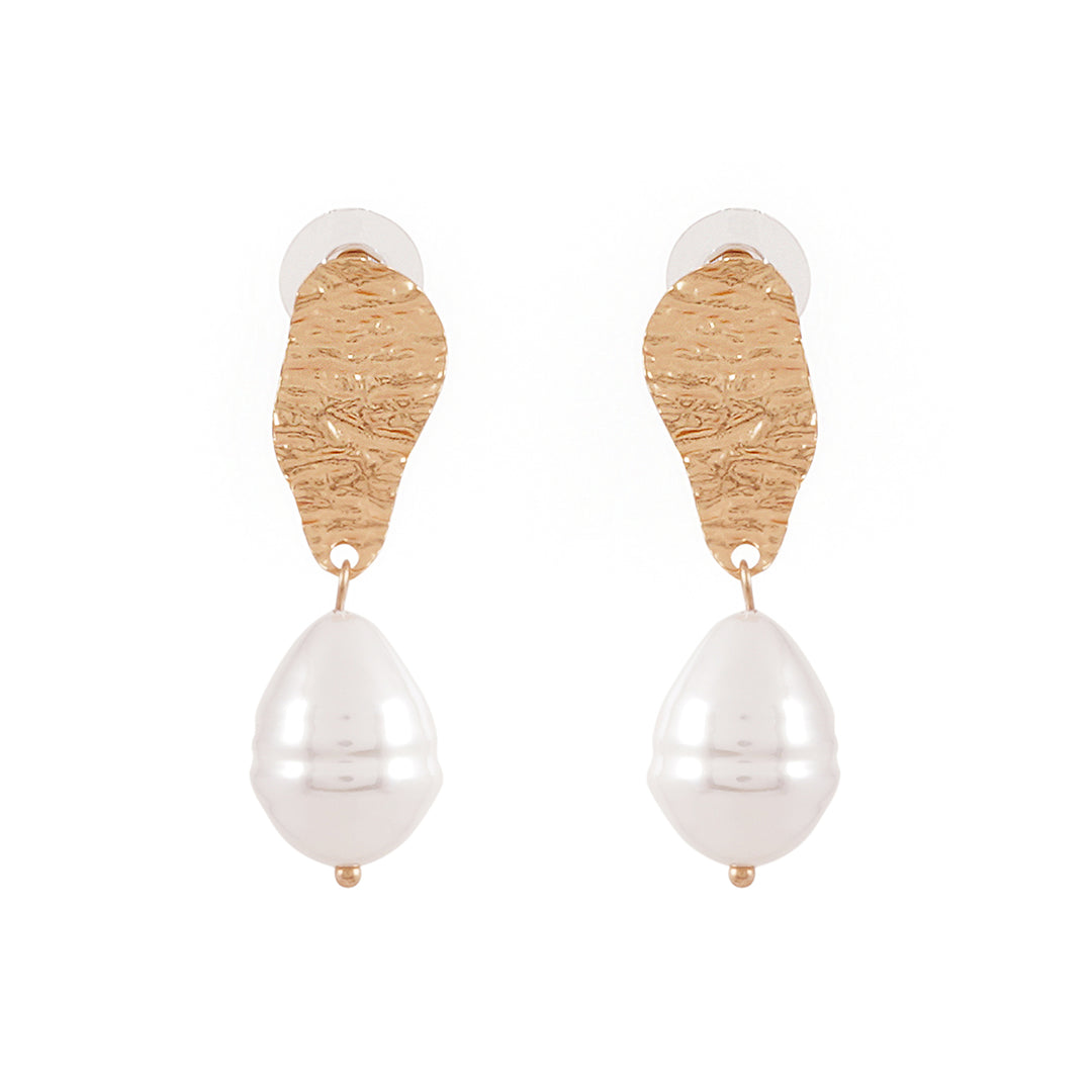 Pearla Gold Earrings