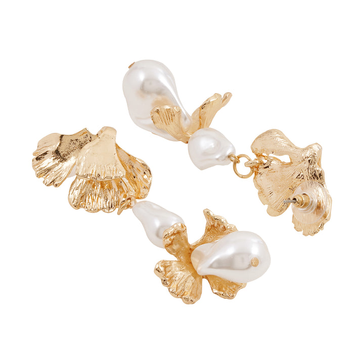 Thalassa Pearl Gold Earrings