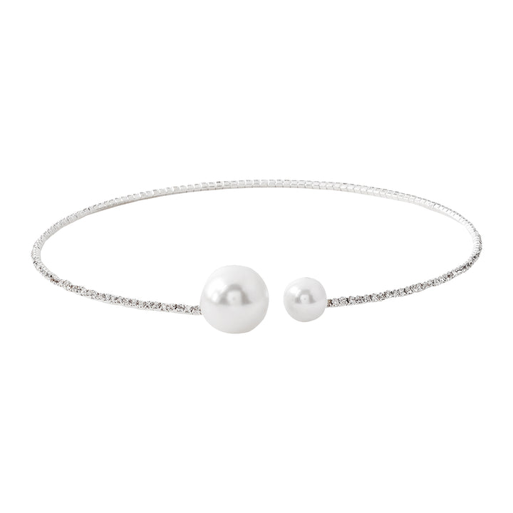 Pelagia Pearl Silver Necklace