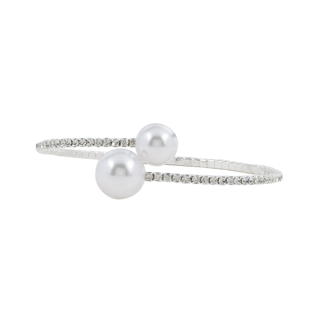 Lula Pearl Silver Bracelet