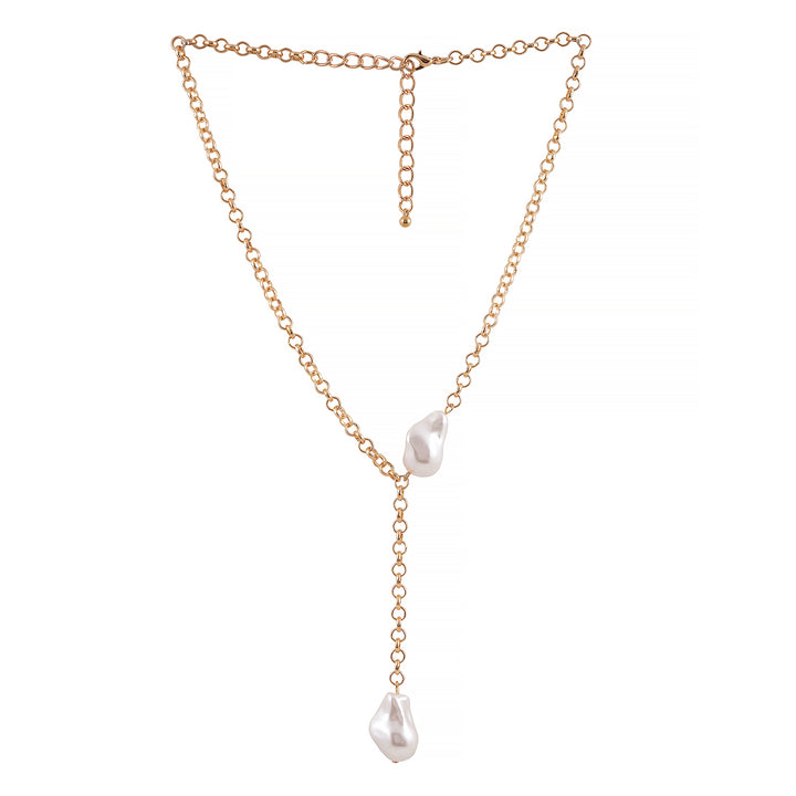 Morgana Pearl Gold Necklace