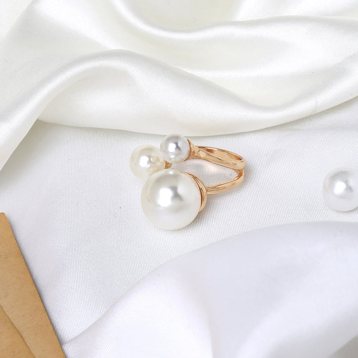 Laguna Pearl Gold Ring