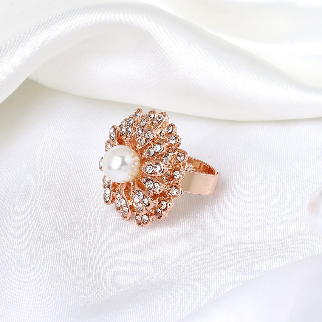 Delmar Pearl Gold Ring