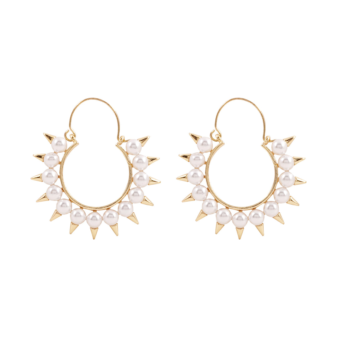 Pearlette Pearl Gold Earrings