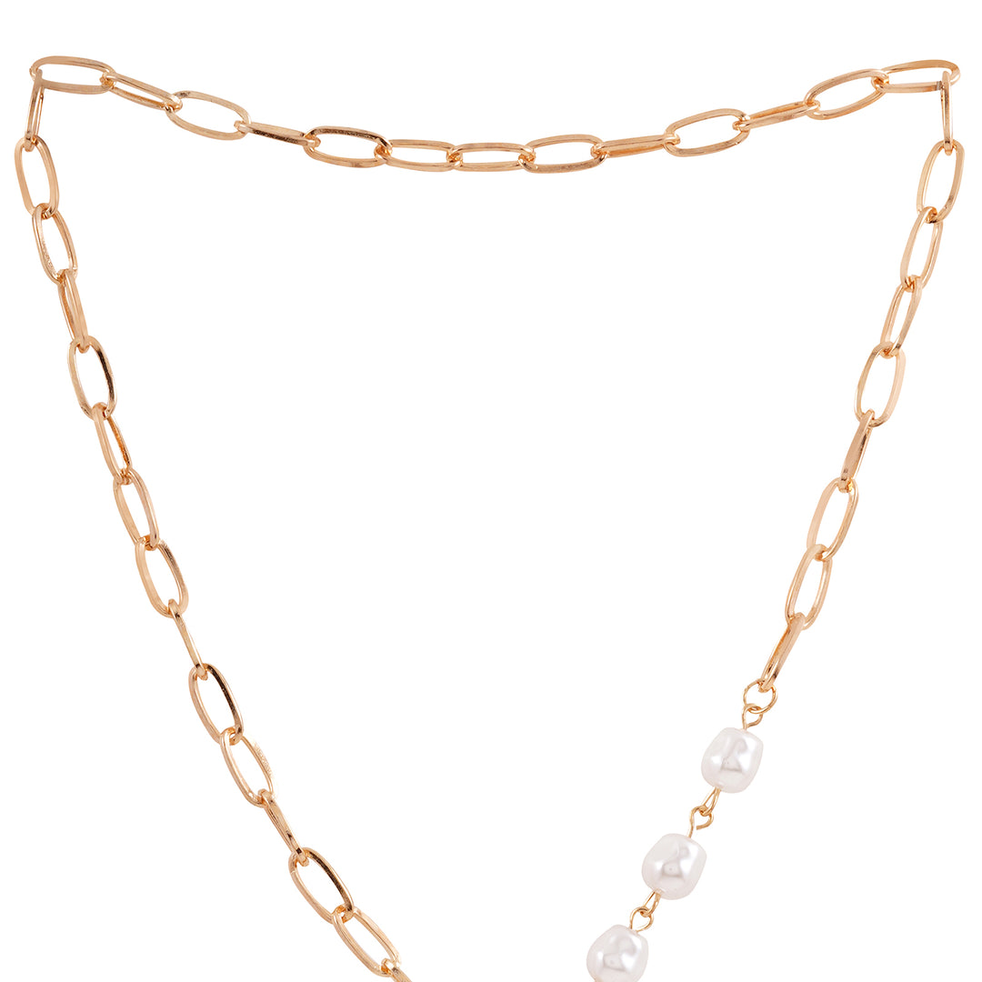 Marella Pearl Gold Necklace