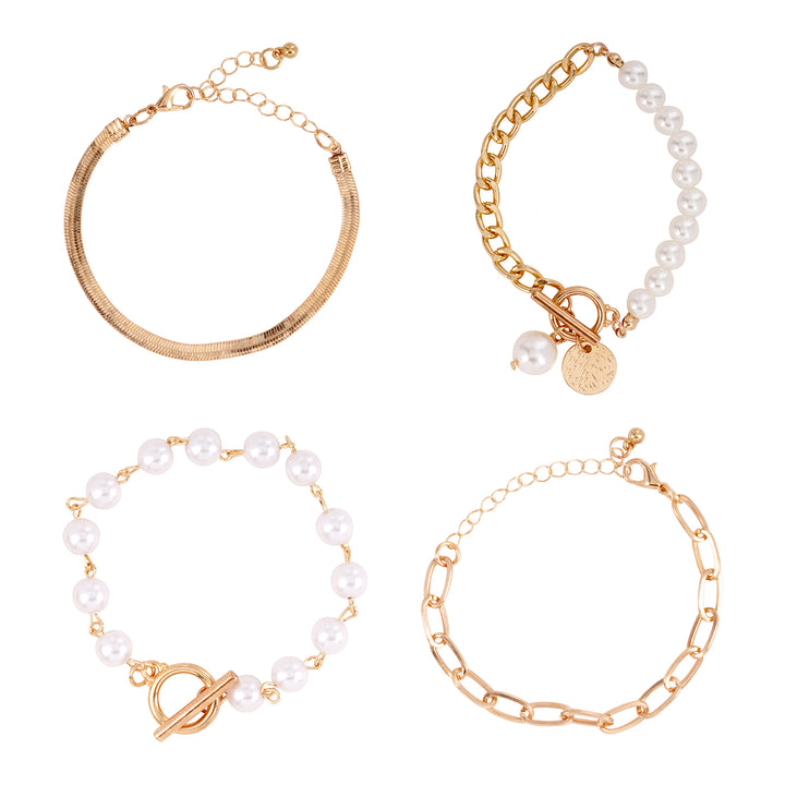 Ninetta Gold Bracelet Set