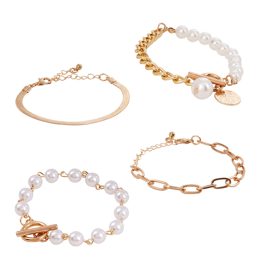 Ninetta Gold Bracelet Set