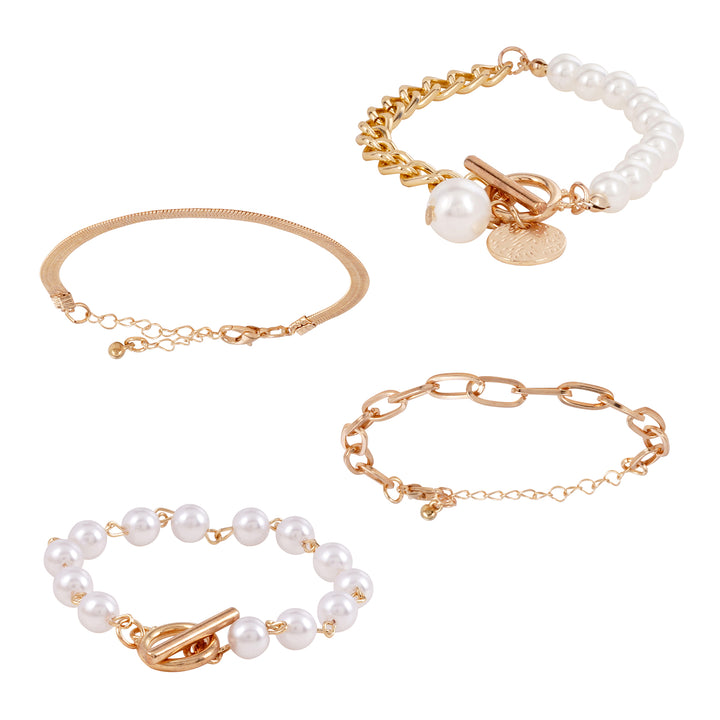 Ninetta Gold Bracelet Set