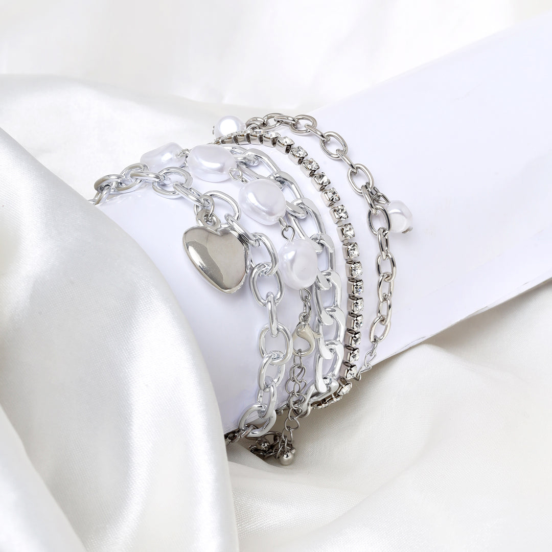 Arethusa Silver Bracelet Set