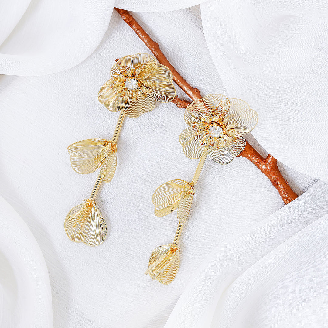 Jolanda Gold Earrings