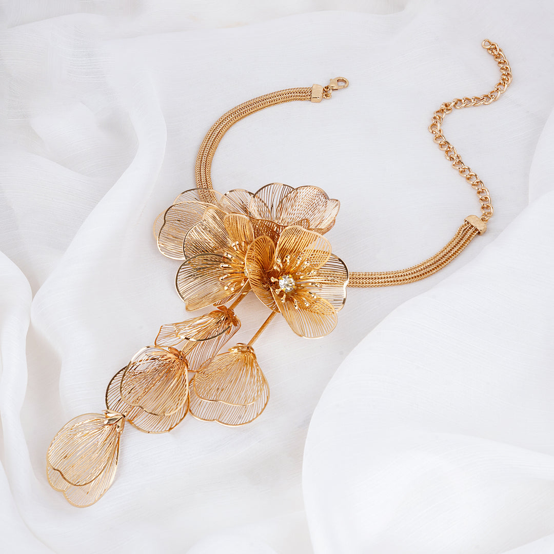 Tuliana Gold Necklace